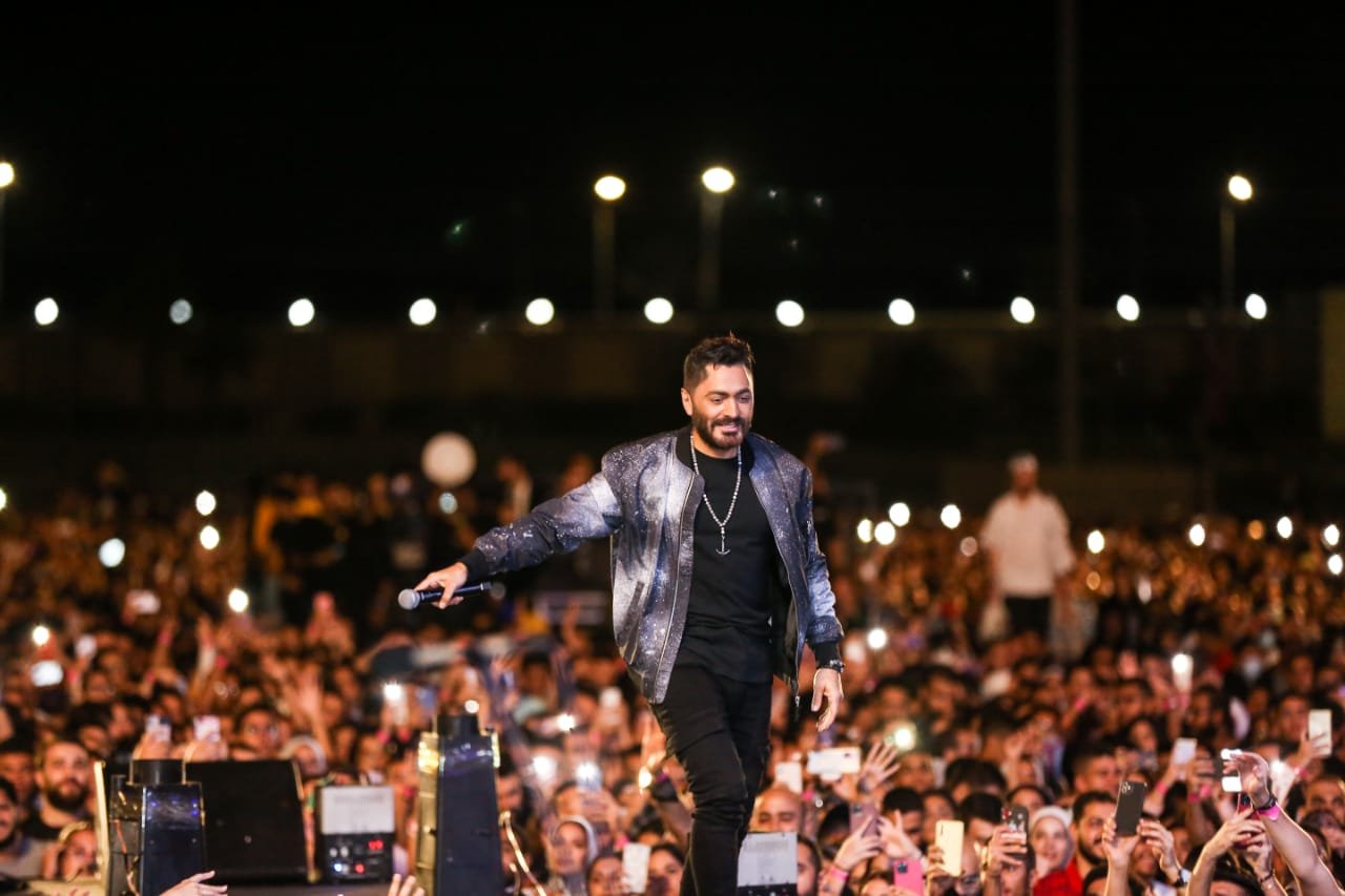 الفنان تامر حسني
